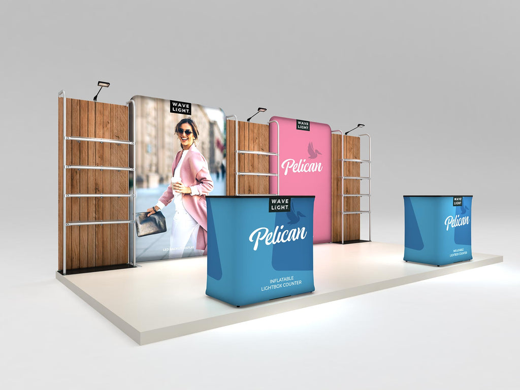 10x20 Inline Displays – Makitso Displays