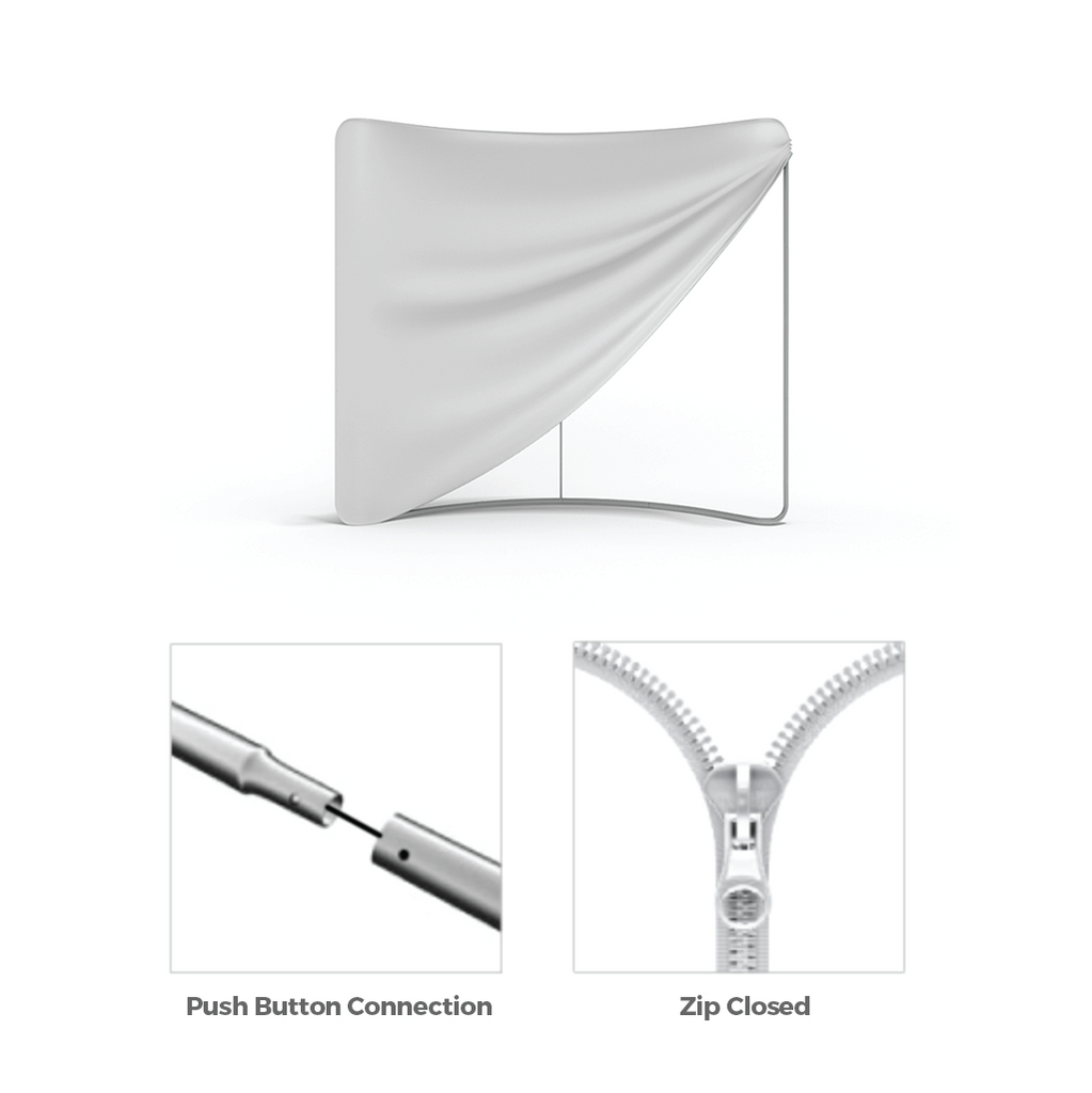 Wave Line Table WaveLine® Displays – Makitso Displays