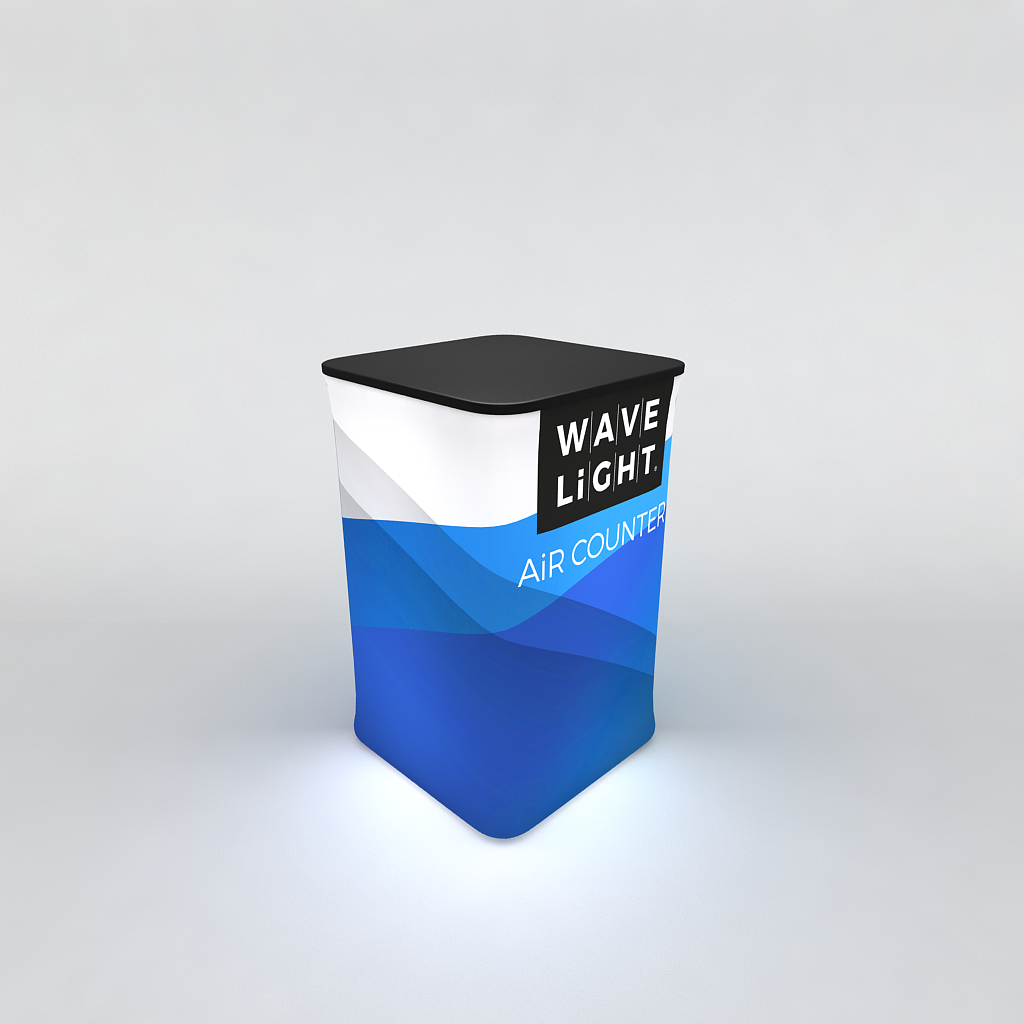 WaveLight LED Backlit Inflatable Counter Square