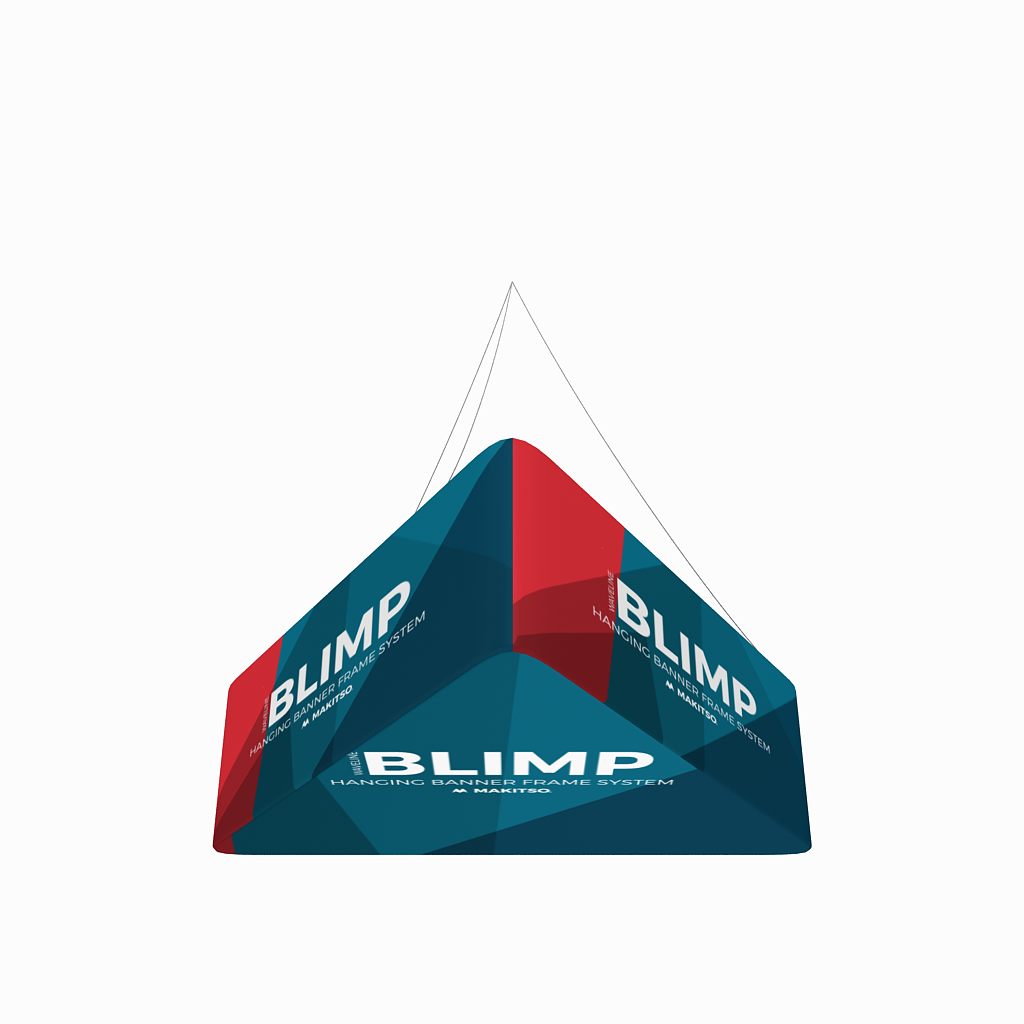 Makitso Blimp Trio Hanging Banner System