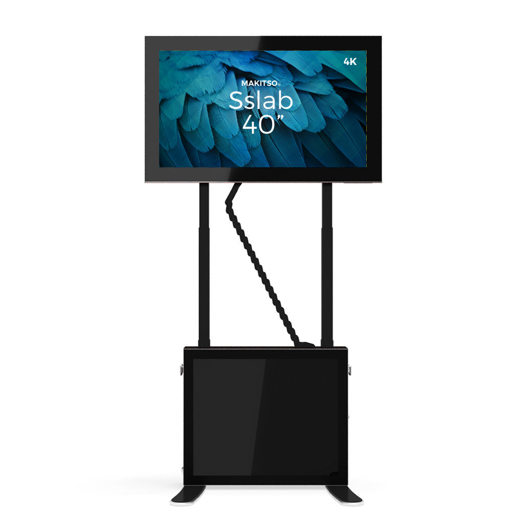 Makitso Slab 40"4K Digital Signage and Table Top Display Black