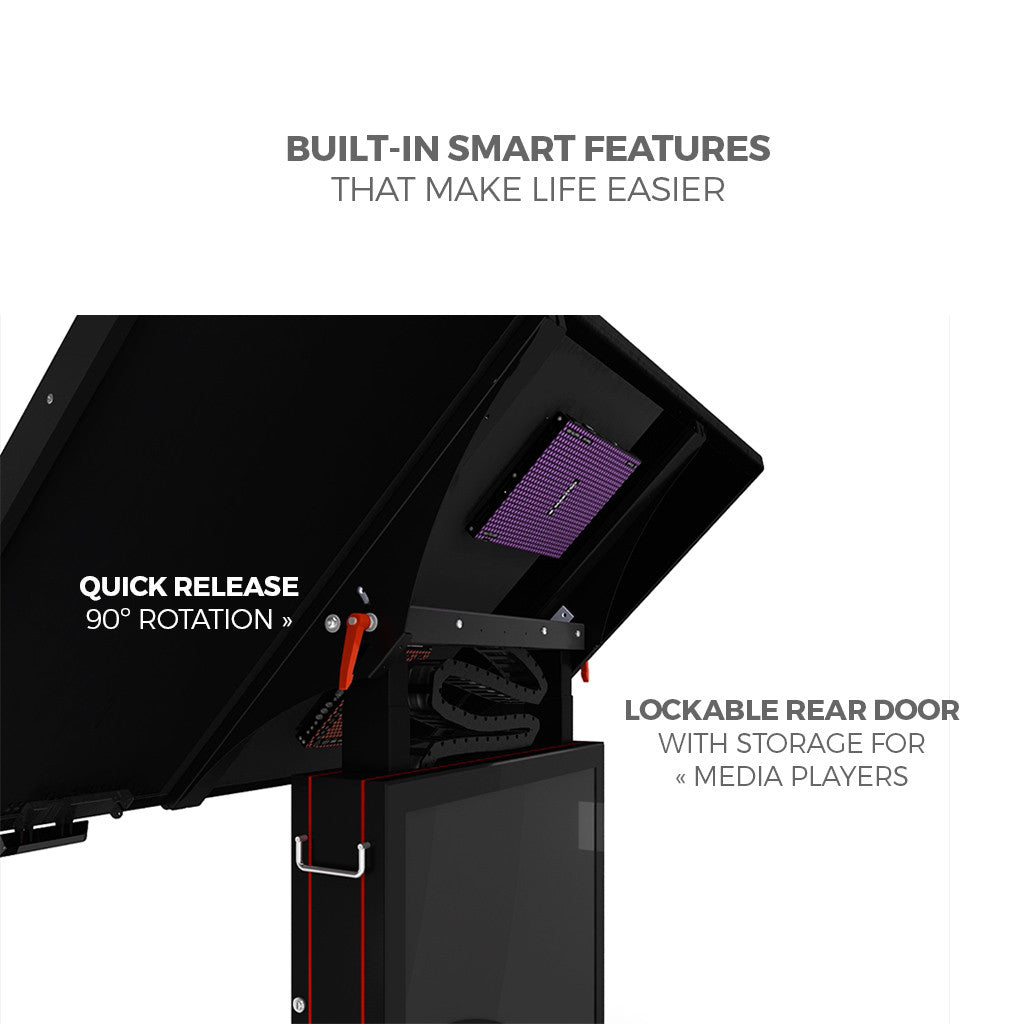 Makitso Slab 40" 4K Digital Signage and Table Top Display features