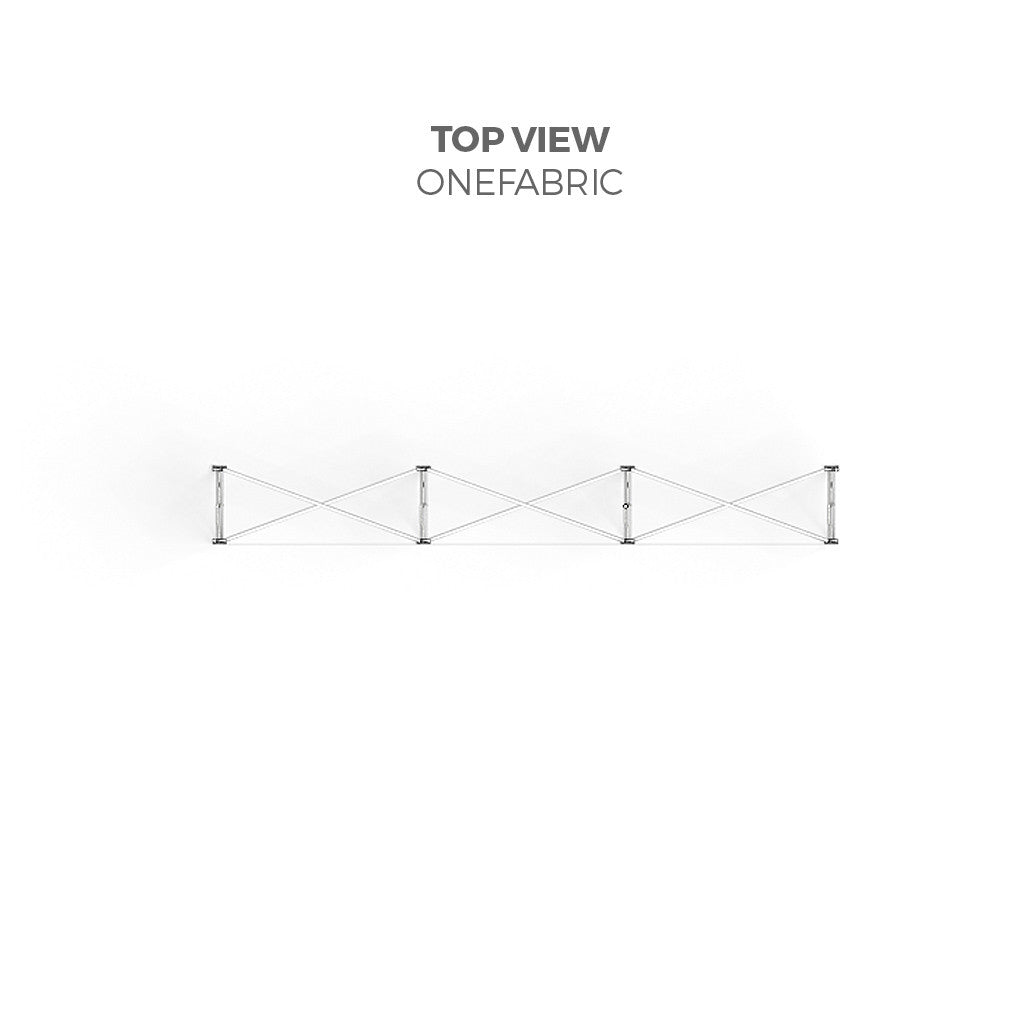 Makitso OneFabric Pop Up Display top view