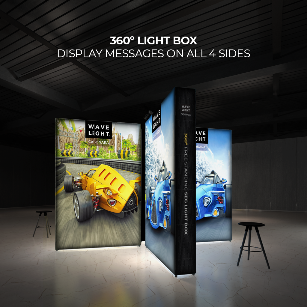 WaveLight Casonara SEG Light Box Displays Messages On All 4 Sides 