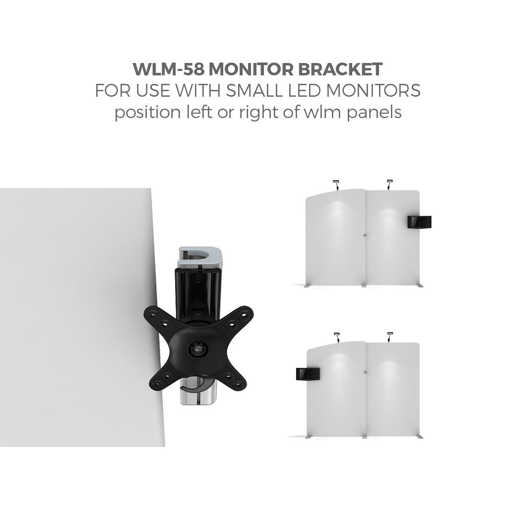 Makitso WLM-58 Monitor Bracket for WaveLine Media® Display Tension Fabric